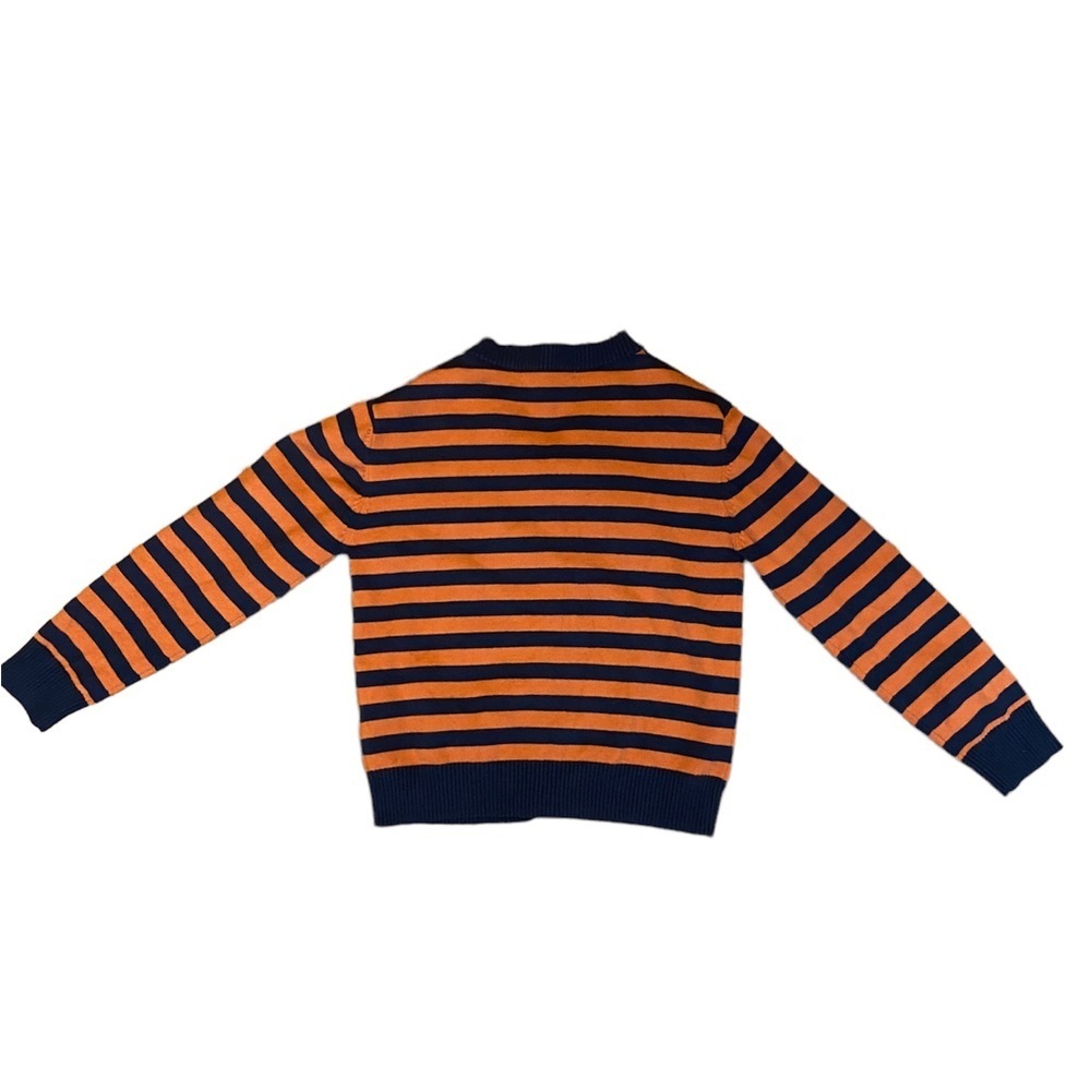 Blue and orange striped Kids Cardigan - Picture 3 of 4